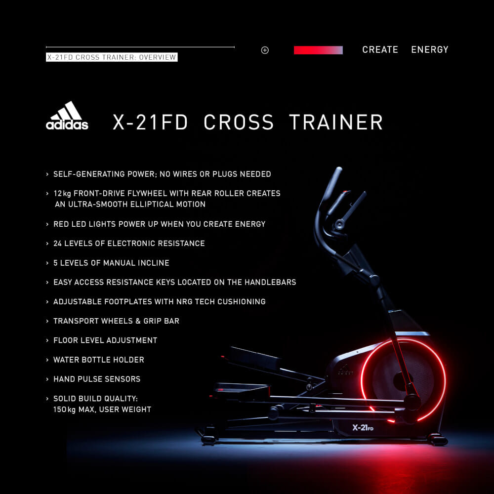 เครื่องเดินวงรี Adidas X-21FD_1